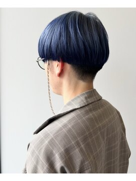 イロ プラス 南田宮店(iro+) 【katsuya】マッシュネイビー