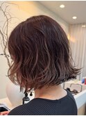 【パーマ×グラデーションカラー】