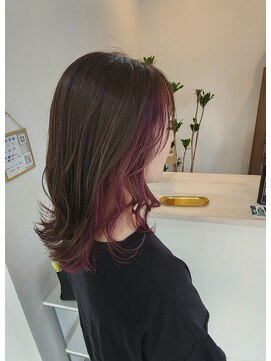 ナッツ(Nut's) ピンクインナーカラー