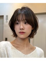 ベル 銀座並木通り店(Belle)&nbsp;透明感ブラウンのゆるふわボブ♪