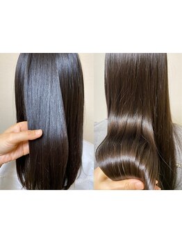 “ナチュラルな仕上がり”を叶えるストレートで体感したことのない柔らかな髪質と感動の質感に♪