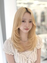 アマトウキョウスマートサロン(AMA TOKYO×Smart Salon) 【SAYAKAスタイル】顔まわり/レイヤーカット/韓国ヘア/小顔