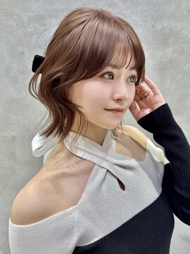 ロンドネートゥル 新潟(Lond naitre) ダークアッシュ/似合わせカット/レイヤーカット(新潟/万代）