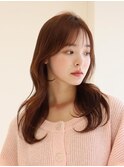 ピンクブラウン/春カラー/似合わせカット/韓国ヘア