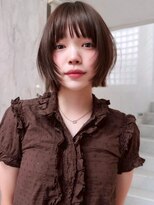 サイン 韓国ボブ 渋谷(SIGN) 韓国ボブレイヤーボブ渋谷タッセルボブお洒落なレイヤーカット