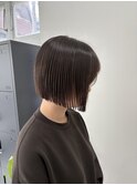 切りっぱなしボブ