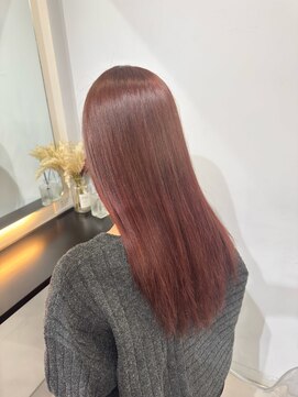 ラピス 名古屋 栄店(Lapis) ピンクブラウン/ブリーチカラー/カラー/トリートメント/カット