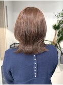 くびれボブ大人ヘア20代30代レイヤーボブ