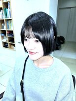 メタ(META) 学生時代の滝川クリステルさんにシスキュア縮毛矯正を掛けました