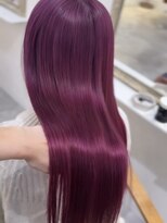 ニナ 梅田(nina)&nbsp;ケアブリーチで作るビビットピンク♪
