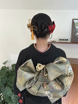 デン(den) 成人式ヘアセット