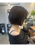 顎ラインタッセルカット☆/切りっぱなしボブ/OSA
