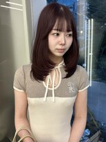 ヌヌ 渋谷 原宿 明治神宮前(nunu) レイヤーカットウルフカットボブグレージュオリーブべージュ