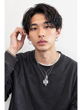 ラスト(LUAST) ツイストスパイラルパーマ波巻きスパイラルメンズマッシュメンズ