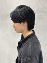 ウシワカマルイースト(ushiwakamaru East) ニュアンスパーマ/フェザーパーマ/メンズカット/センターパート