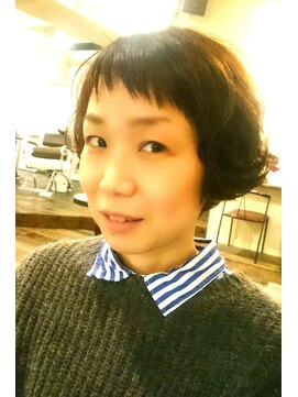 ピンク(PINK) ふわカールボブ