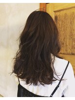 ムードコア(mu;d-Coa) 【寺澤千春】 Aラインミディ ダークカラー