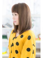 ヘアアンドビューティー ミック(Hair & Beauty miq)&nbsp;cuteな小顔☆愛されストレートb