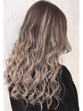 ディバイス カラーアンドエクステ(Device) 【Device】外国人風アッシュグレー＋シールエクステ50枚