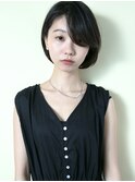 女性らしい丸みのあるボブ☆/伏見/丸の内/国際センター/髪質改善