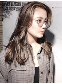 フェイスフレーミング × アッシュグレージュ