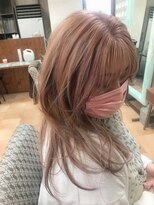 ヘアー デザイナーズ クルー ドルフィン(HAIR DESIGNERS CREW dolphin) double color pink beige