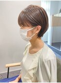 大人可愛い丸みショート◎