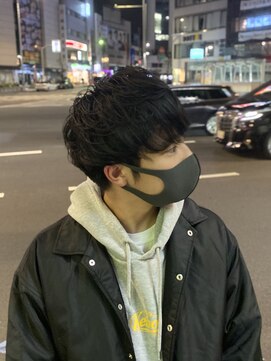 ヒロギンザ 青山店(HIRO GINZA) マッシュ『スパイラルパーマ』