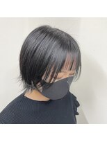 ヘアーメイク ラウラ(Hair+Make RauRa) 外ハネボブ/オン眉ワイド