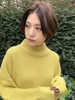 トイロ 新宿(Toiro) 髪質改善 インナーカラー 前髪カット ショートボブ 韓国風　新宿