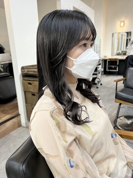 ジーニー 横浜(giinii) 大人可愛い20代30代ミディアムヘア_韓国ヘア【横浜】渋谷良太