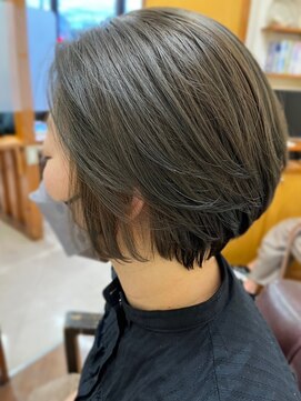 ヘアーメイク シャンプー(hair make shampoo) ナチュラルショートボブ