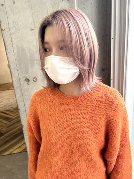 ラニヘアサロン(lani hair salon) 【天神/大名】ハイミルクティー【ハイトーン】