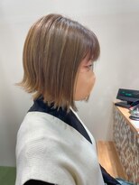 リミックス 南国店(remix)&nbsp;オリーブベージュと外ハネボブ