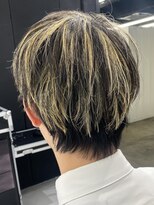 ココ 本八幡(KOKO)&nbsp;□カルマパーマ#ベリーショート#ウルフ＃アッシュブラック