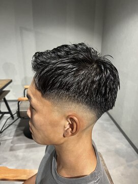 スウェル 柏店(Swell) ハイライト波巻きマッシュパーマ束感ショート