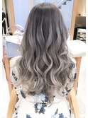 グレーベージュ グレージュカラー ミルクティーアッシュ 中村