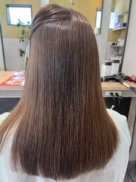 ハブ(hub) ZERO髪質改善ストレート