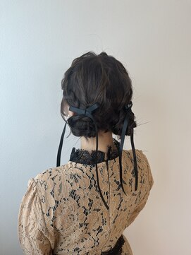 ラ ブランシュ 大宮(La Blanche) ツインおだんご/羊ヘア/ヘアセット/結婚式