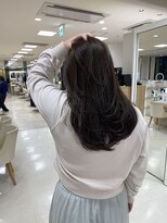 ケンジ 平塚ラスカ店(KENJE)&nbsp;レイヤースタイル/顔周りレイヤー/オリーブベージュ/湘南/平塚