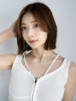 レノラ 本町(LENORA)&nbsp;20代30代大人かわいいナチュラル暗髪ゆるめパーマヘア