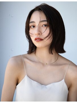 レノラ 本町(LENORA) 20代30代大人かわいいナチュラル暗髪ゆるめパーマヘア