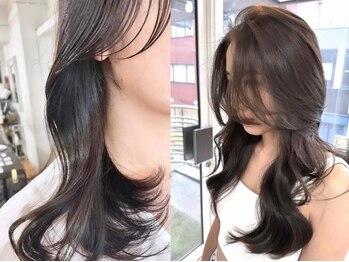 ネオリーブセブン 御茶ノ水店(Neolive 7)の写真/「韓国風＆海外ヘア」ハイトーンハイライトとの相性も◎[御茶ノ水]