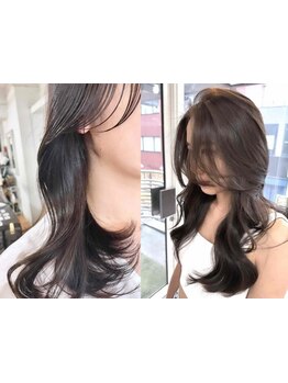 「韓国風＆海外ヘア」ハイトーンハイライトとの相性も◎[御茶ノ水]