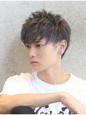 レイジーフェザーマッシュ  ソフトツーブロック  テクノ