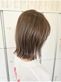 ミント系明るめカラー ハイライトカラー 透明感カラー 仙台 岩切
