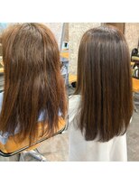 ヘアサロンデザイア(HAIR SALON DESIRE) ネオメテオストレート/ビフォアアフター/髪質改善/日光市美容室