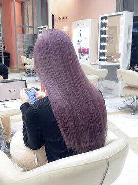 リー 梅田(Lee) ラベンダー/ブリーチカラー/ペールラベンダー/ハイトーン