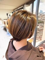 シエルブルー(ciel bleu)&nbsp;シークレットハイライトカラー　ショートスタイル