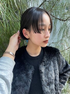 ノラギンザユー(NORA GINZA/U) ミニボブ顔まわりカットステップカット